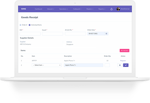 smart warehouse management solution makes the Inbound process fast and accurate-min